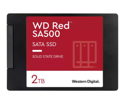 Nośnik pamięci WD 2TB 2,5" SATA SSD Red SA500 WDS200T2R0A